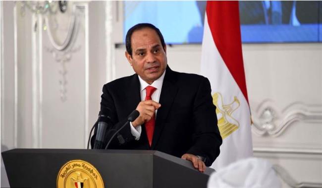 الرئيس السيسي: موقف مصر ثابت وعادل تجاه القضية الفلسطينية 