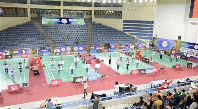 افتتاح بطولة مصر الدولية لـ الريشة الطائرة في نسختها التاسعة