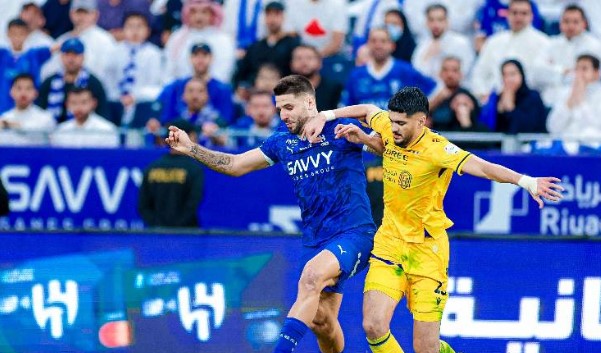 التشكيل الرسمي لموقعة النصر والهلال في الدوري السعودي