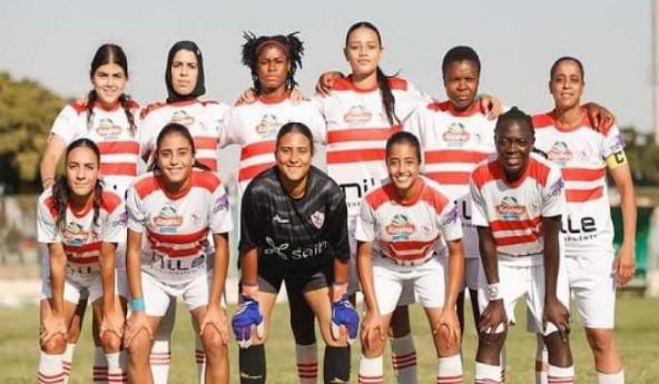 تشكيل سيدات الزمالك أمام المصري في دوري الكرة النسائية