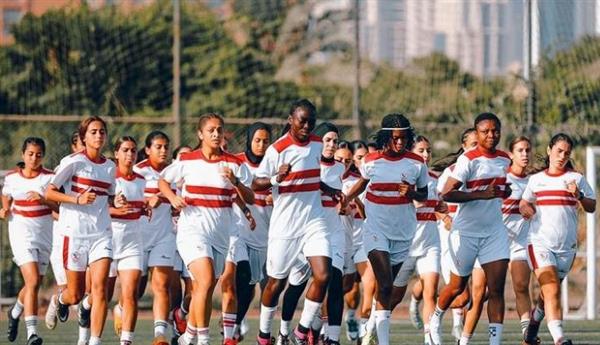 الزمالك يفوز 7-0 على المصري بـ دوري الكرة النسائية