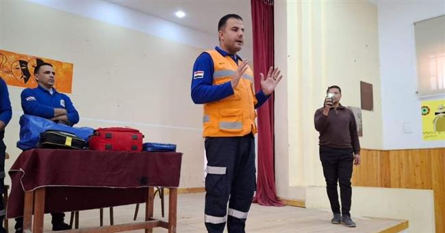 ندوة توعوية عن الإسعافات الأولية بتعليم الغربية 
