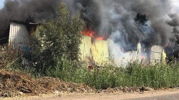 السيطرة على حريق في مخلفات وأشجار نخيل بالأقصر