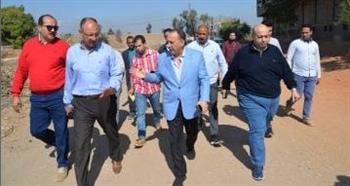   محافظ أسيوط يتفقد شوارع منطقة سيد بحي غرب