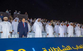   أحمد ناصر يشارك في افتتاح مهرجان كلباء للألعاب الشاطئية بـ الإمارات
