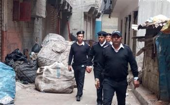   حملة مكبرة على أوكار "نباشين القمامة" شرق الإسكندرية