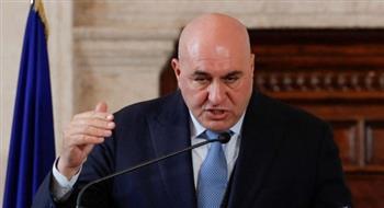 وزير الدفاع الإيطالي يعرب عن قلقه بشأن تطورات الأوضاع في لبنان