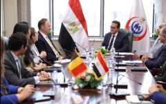 وزير الصحة يستقبل سفير بلجيكا لبحث اوجه التعاون المشترك في القطاع الصحي