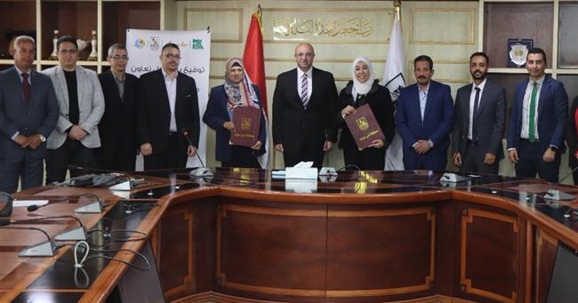 "غنيم" يشهد توقيع بروتوكول مع مؤسسة مصر الخير لتحسين مستوى الخدمة بقطاع المياه 