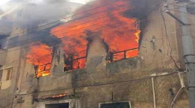 الحماية المدنية تسيطر على حريق مصنع للطباعة بشبرا الخيمة بالقليوبية