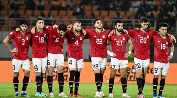 منتخب مصر يرتدي القميص الأحمر أمام بوتسوانا في تصفيات أمم إفريقيا