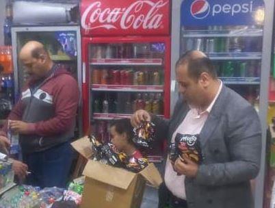 ضبط لحم لحوم ومواد غذائية وعصائر غير صالحة للاستخدام بالإسكندرية