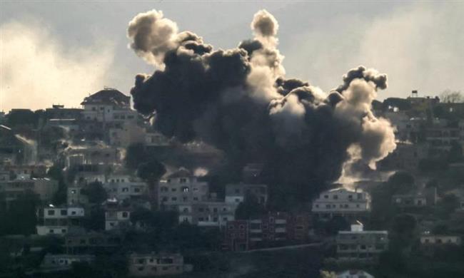 5 شهداء في غارة لـ الاحتلال الإسرائيلي على "رومين" جنوب لبنان