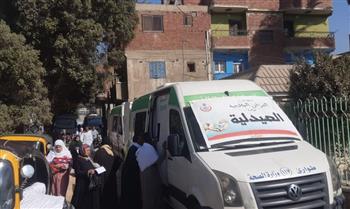   محافظ الجيزة: الكشف علي 7100 مواطن بالصف والبدرشين علي مدار 4 ايام