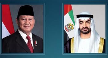 رئيس الإمارات ونظيره الإندونيسي يبحثان علاقات البلدين وشراكتهما الاقتصادية الشاملة