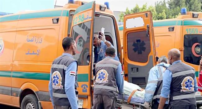 إصابة 7 أشخاص فى حادث سيارة على الطريق الصحراوى بالإسكندرية
