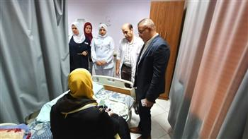   مدير «تأمين القليوبية» يتفقد الخدمات بمستشفى بهتيم 