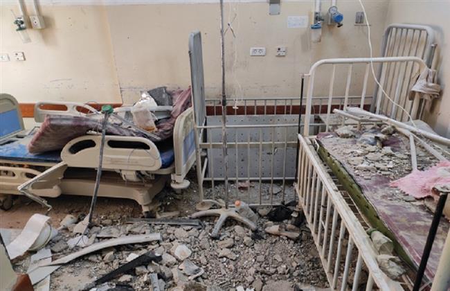 الاحتلال الإسرائيلي يقصف محطة الأكسجين في مستشفى كمال عدوان