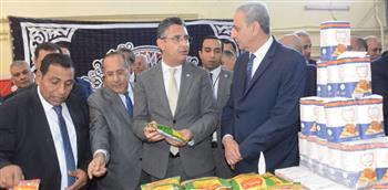   وزير التموين ومحافظ الغربية يتفقدان مخبز شركة مطاحن وسط وغرب الدلتا بطنطا 