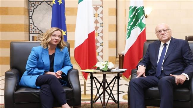 ميقاتي متضامنا مع ميلوني: آمل ألا يؤثر الاعتداء على «اليونيفيل» في دعمكم للبنان
