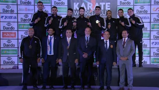 مصر تتوج بذهبية كأس العالم للكاراتيه في إسبانيا