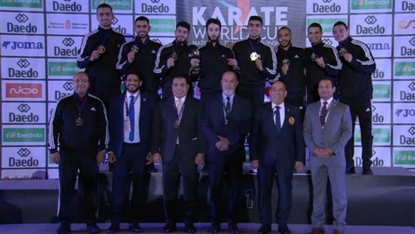 مصر تتوج بذهبية كأس العالم للكاراتيه في إسبانيا