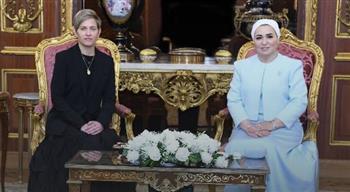   السيدة انتصار السيسي: زيارة قرينة رئيس كولومبيا فرصة ثمينة لتعزيز التعاون بين بلدينا
