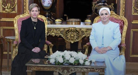 السيدة انتصار السيسي: زيارة قرينة رئيس كولومبيا فرصة ثمينة لتعزيز التعاون بين بلدينا