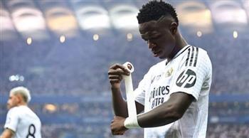 ريال مدريد يعلن غياب فينيسيوس جونيور عن مباراة ليفربول
