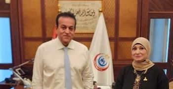   وزير الصحة ونقييب التمريض يبحثان إطلاق مبادرة "من حقي" لتطوير التعليم الفني