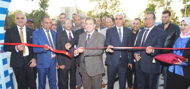 افتتاح دار المناسبات بجامعة جنوب الوادي