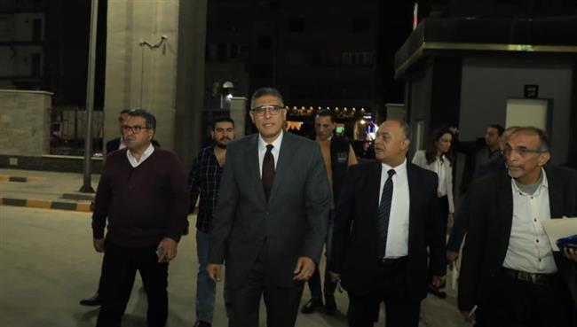 جوله مسائية مفاجئة لـ محافظ الجيزة بأحياء العمرانية وبولاق الدكرور
