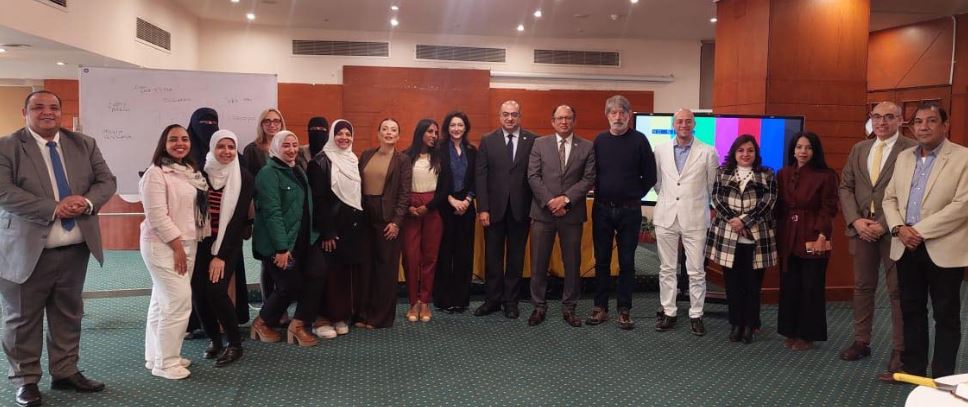 جامعة حلوان تستضيف وفد جامعة سابينزا الإيطالية
