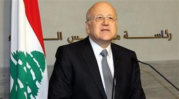   ميقاتي يطالب إسرائيل بالالتزام باتفاق وقف إطلاق النار والانسحاب من لبنان