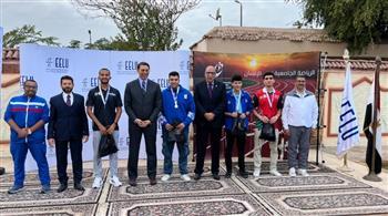 جامعة جنوب الوادي تحصل علي الميدالية الفضية في بطولة الشهيد الرفاعي