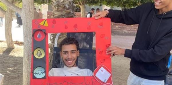 حصاد 92 كيس دم فى حملة تبرع للاتحاد المصري لطلاب صيدلة الزقازيق