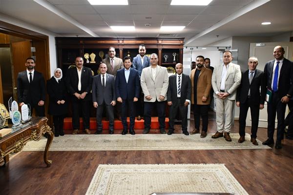 وزير الرياضة يلتقي بمجلس إدارة الاتحاد المصري لرفع الأثقال بعد انتخابه