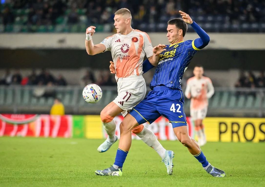 الدوري الإيطالي .. هيلاس فيرونا يحقق فوزًا مثيرًا على روما 3-2