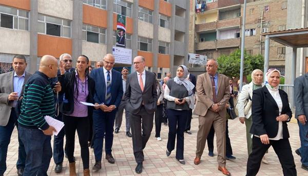 محافظ القليوبية يستقبل وفد السفارة الألمانية ومنظمة GIZ