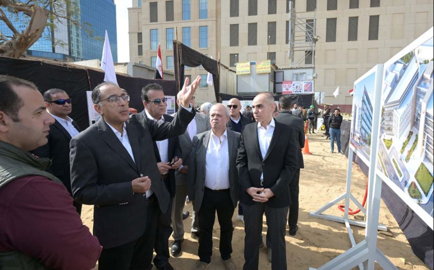 رئيس الوزراء يتفقد مشروع إنشاء مستشفى بولاق أبو العلا العام الجديد
