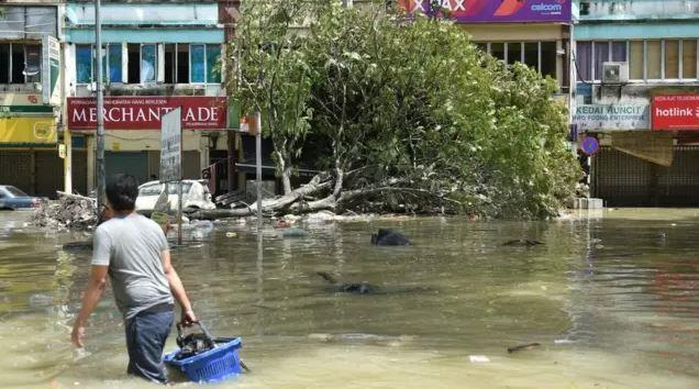 نزوح أكثر من 122 ألف شخص جراء الفيضانات في ماليزيا