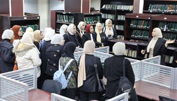  "القومي للبحوث" يستقبل وفدا من طالبات المعهد العالي للخدمة الاجتماعية