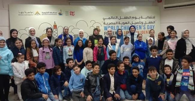 ورشة عمل بجامعة بنها بعنوان "الطفل وتأصيل الهوية المصرية"