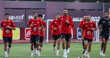   الأهلي يختتم تدريباته استعدادًا لمباراة البنك الأهلي في الدوري