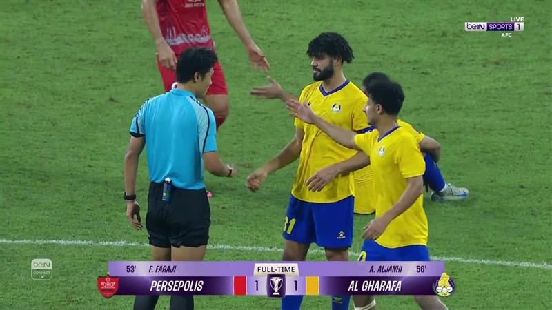 دوري أبطال آسيا للنخبة .. الغرافة القطري يتعادل مع برسيبوليس الإيراني