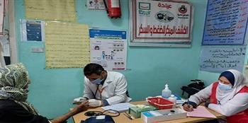 صحة دمياط : 1137 مواطنا ترددوا على قافلة قرية كرم و رزوق المجانية