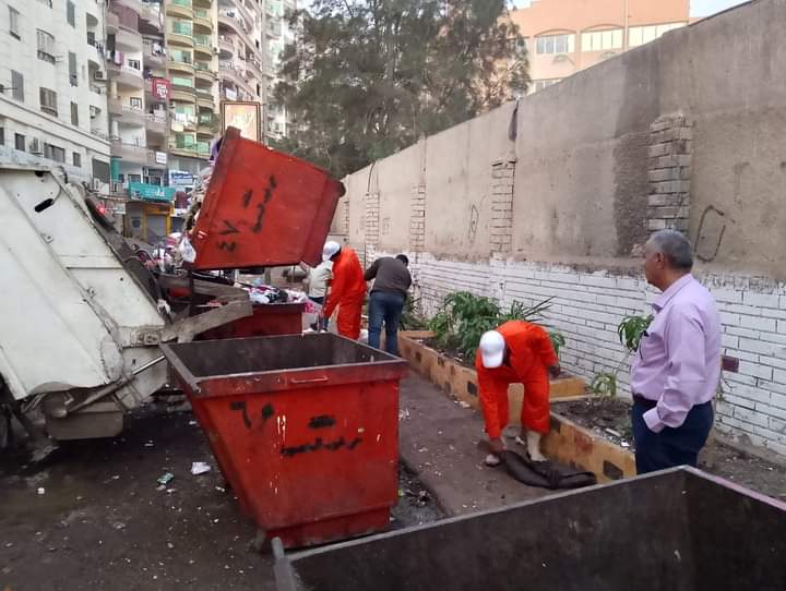 الدقهلية .. رفع 470 طن مخلفات بلدية و20 طن أتربة بمدينة المنصورة