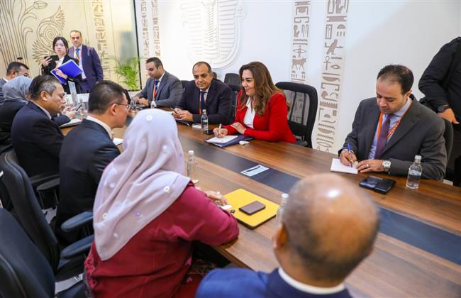 "عوض" تبحث مع وزير الإسكان والحكم المحلي الماليزي مجالات التعاون المشترك