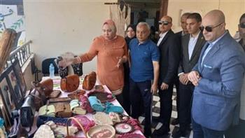 الشباب والرياضة تنظم معرضا لمنتجات أندية الفتاة والمرأة بمحافظة بني سويف