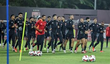   الدوري المصري .. الأهلي يستأنف تدريباته استعدادًا لمواجهة زد